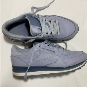 Reebok classics purple/blue